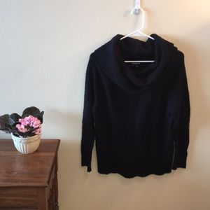 Women’s Cowl Neck Black Sweater